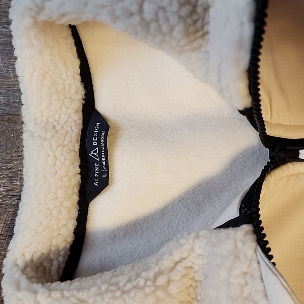 Alpine Mens Sherpa Jacket - Picture 3 of 5